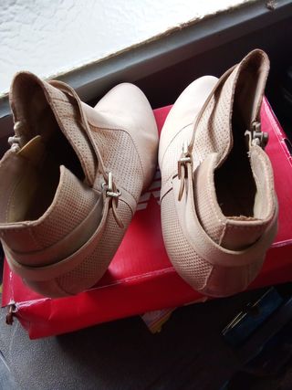 Stivaletti Oltre Modo beige donna tg 41