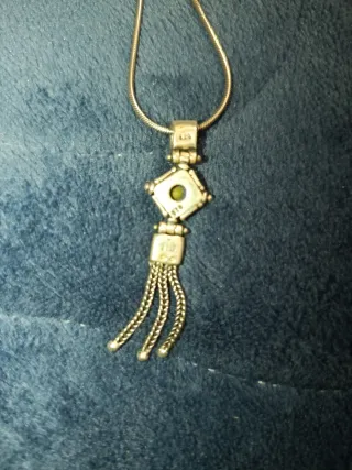 Colgante de plata,estilo tibetano