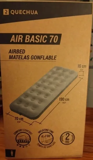 Colchón Hinchable Quechua Air Basic 70