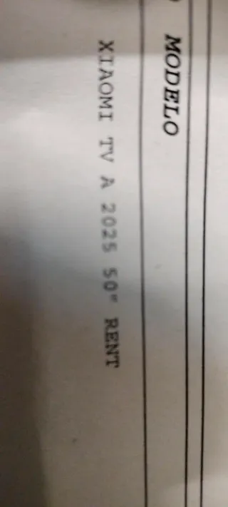 TV Xiaomi A-2025 50 Plasma