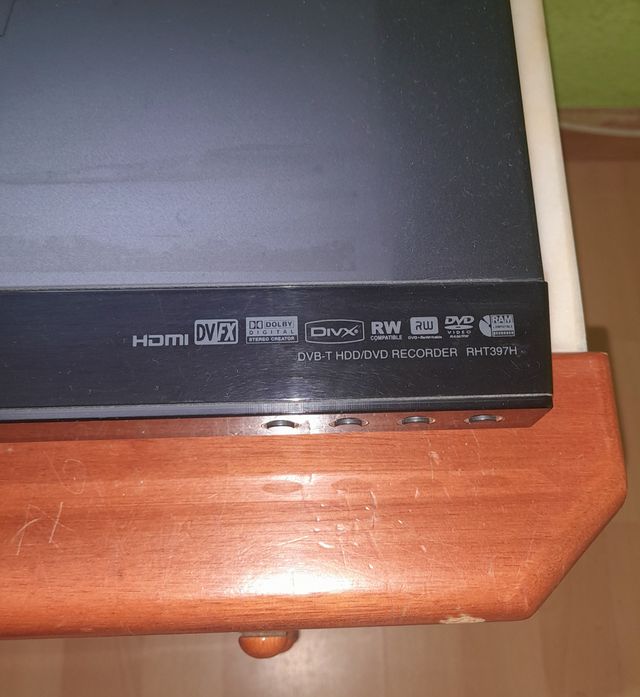 LG Reproductor Grabador DVD HDD DVB-T