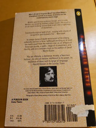 WHO'S AFRAID OF VIRGINIA WOOLF?