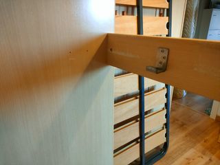 camarote madera pino con 2 colchones adicionales