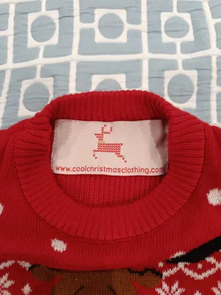 Jersey Navideño Niños Talla 6