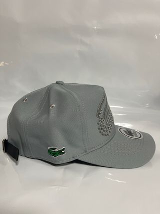 Gorra Lacoste Gris Logo Cocodrilo