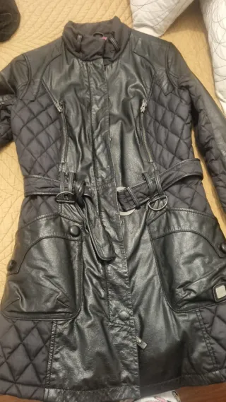 Chaqueta Zu Elements Piel y Acolchada