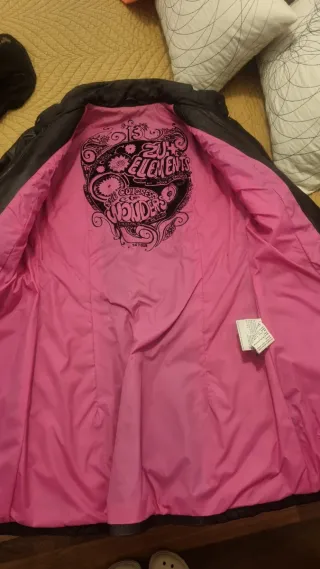 Chaqueta Zu Elements Piel y Acolchada