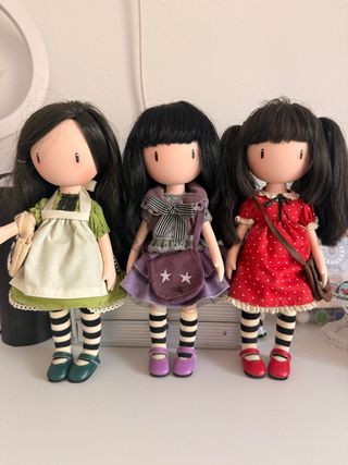 Pack 3 Muñecas Gorjuss Originales