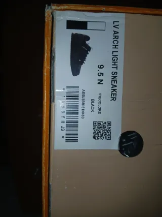 Tenis Louis Vuitton en Negros