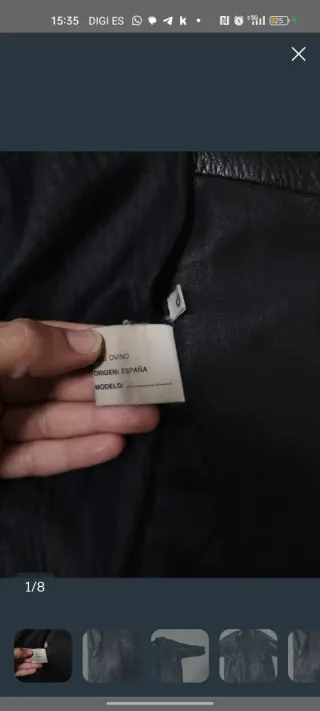 Chaqueta de piel ovino España