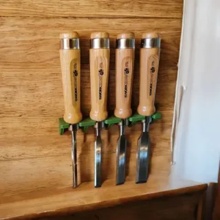 Soporte Pared 4 Cinceles