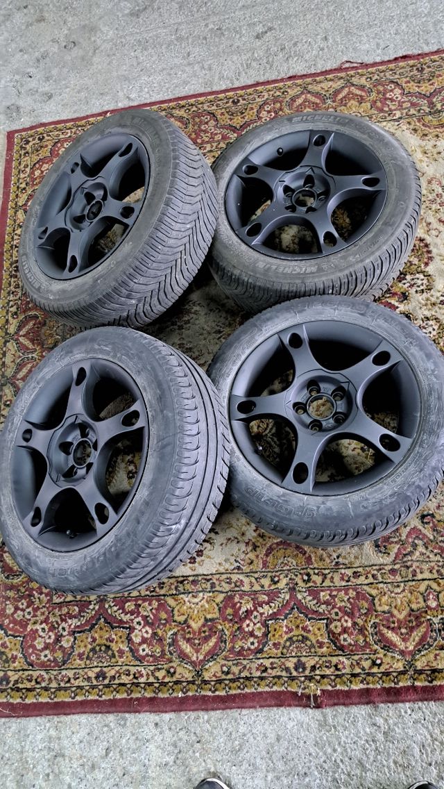 Llantas 16 Seat Leon Toledo 5x100 Negras# 2anuncio