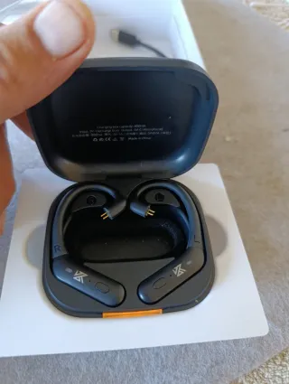 Cuffiette wireless nere