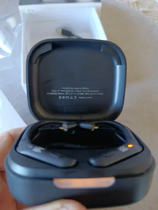 Cuffiette wireless nere