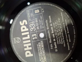 Vinilo Felix Mendelssohn Sinfonía Italiana