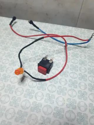 Luz e interruptor Vaporella Polti