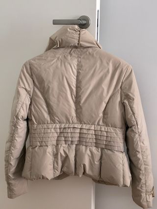 Plumas beige Purificación García