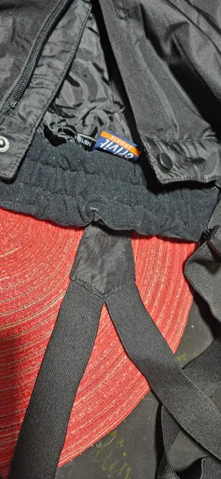 Pantalón esquí niña negro T.146/152 LIDL