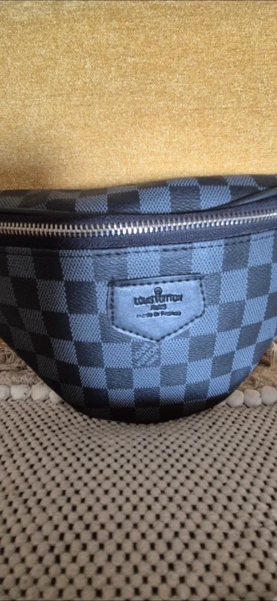 Riñonera de cuadros