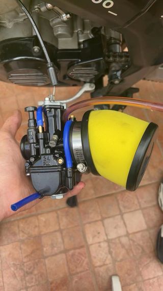 Carburador 24PWK con filtro Top