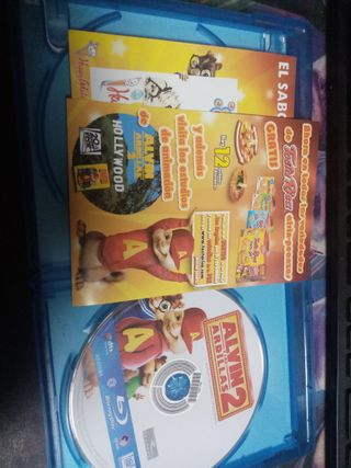 Alvin y las Ardillas 2 Blu-ray