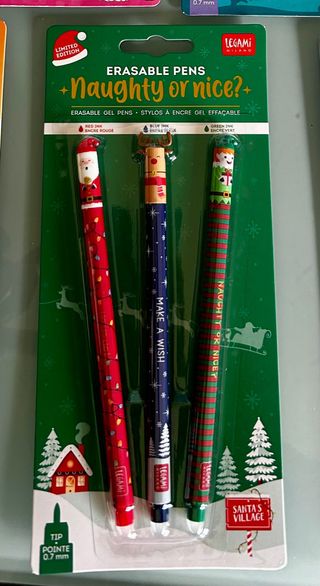 Legami Bolígrafos Navideños Naughty or Nice?