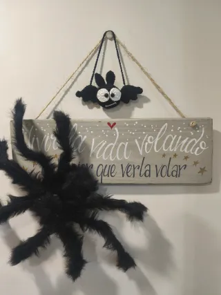 Murciélago Halloween crochet