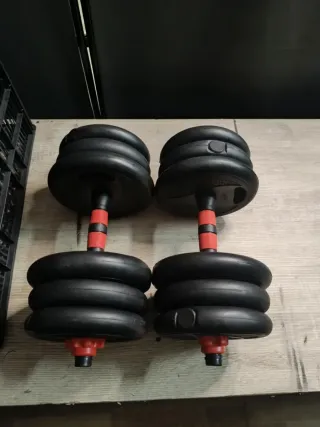 Mancuernas de 9 y 9kg
