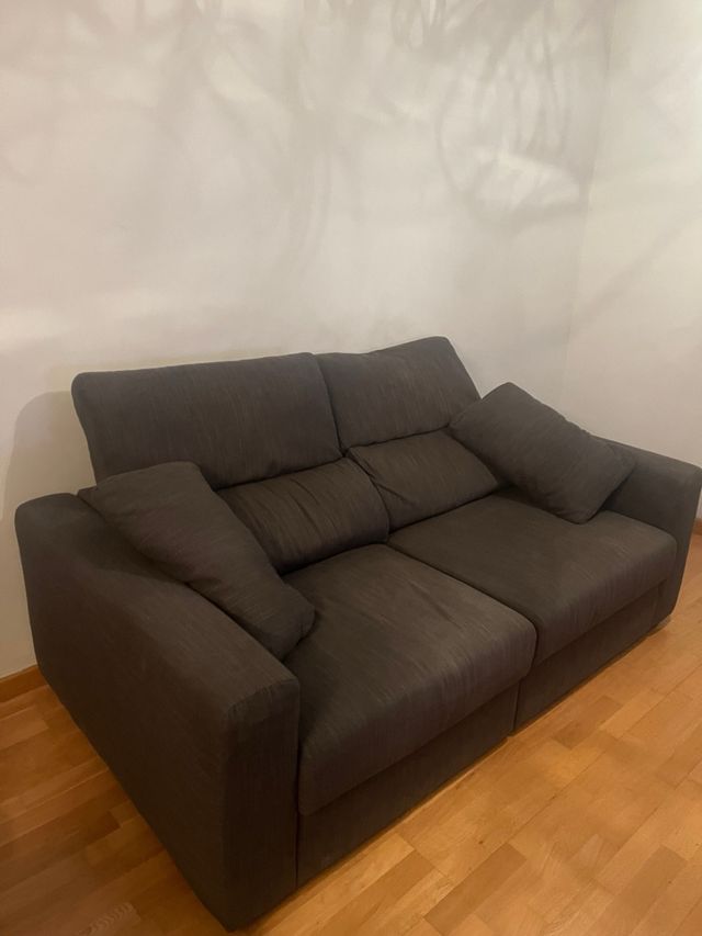 Sofá Ikea plazas reclinable y chaiselongue de segunda mano por