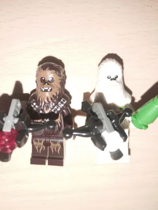 Navidad nieve chewbacca blanco compatible