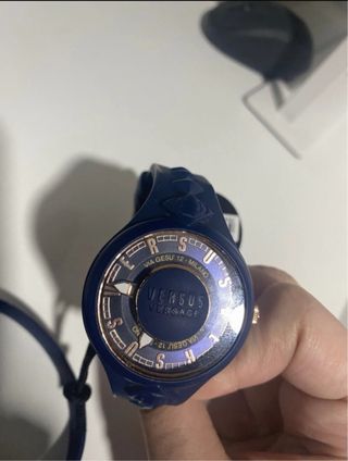 Reloj Versus Versace Azul y Dorado