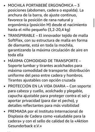 Mochila Portabebés Ergobaby Rosa