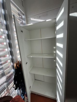 Armario Multiusos 3 Puertas Blanco