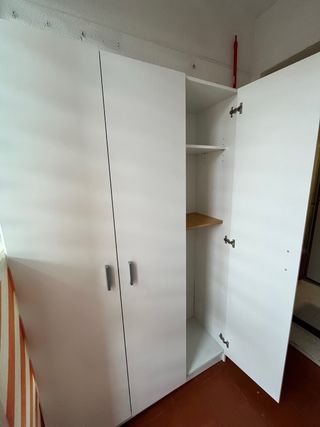 Armario Multiusos 3 Puertas Blanco