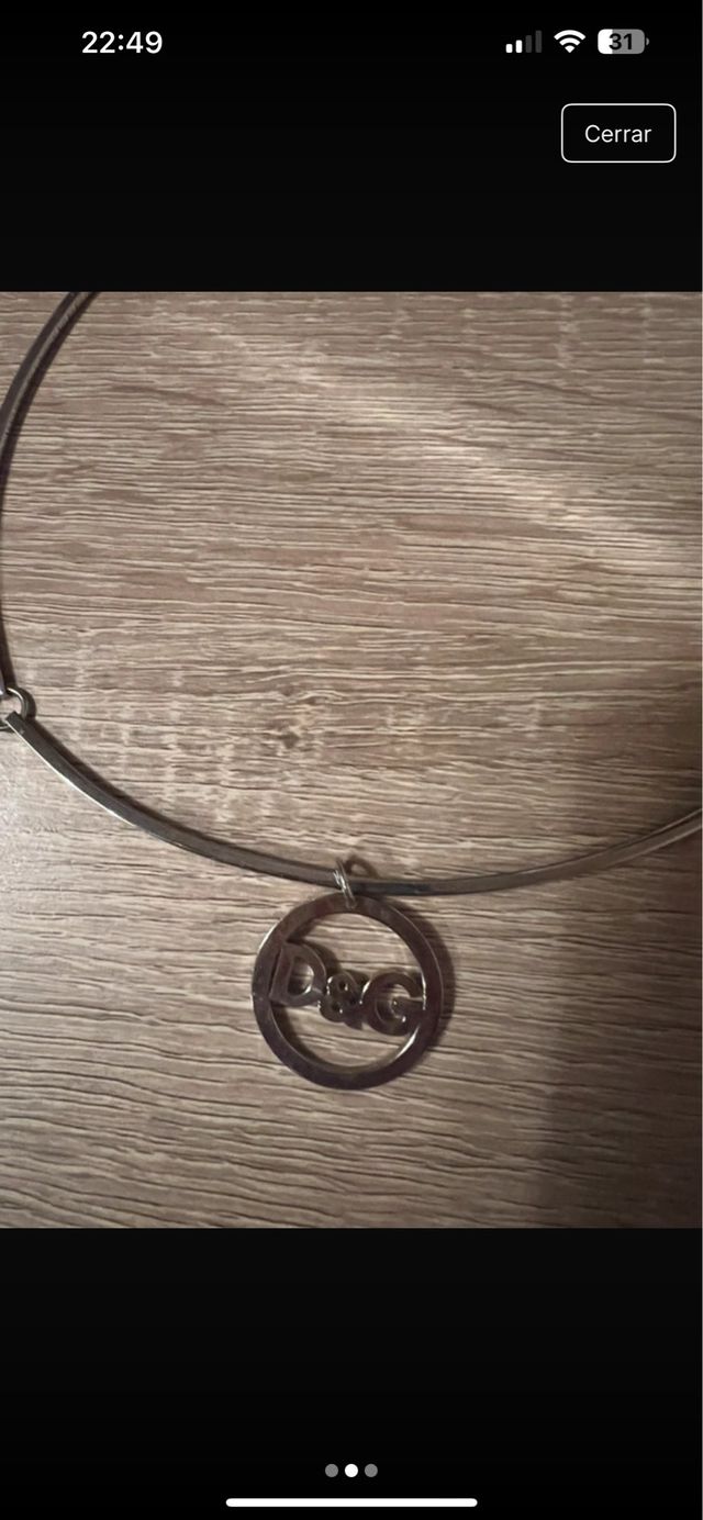 Colgante Dolce & Gabbana Plata