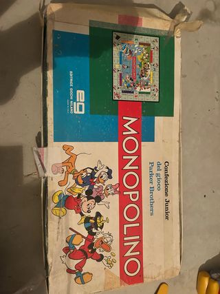 Monopolino Disney Parker Brothers