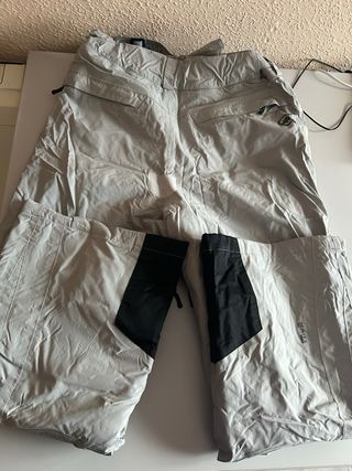 Pantalón de Nieve Berg Gris y Negro