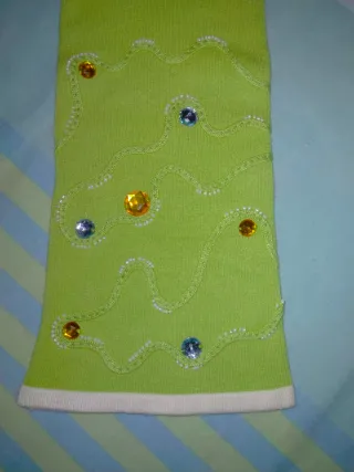 Torera verde con lentejuelas 