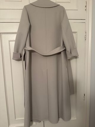 Cappotto Max Mara in lana beige