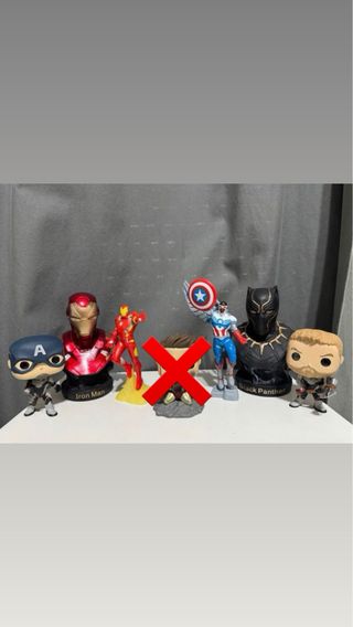 Funkos y figuras Marvel