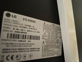 TV LG 37 pulgadas