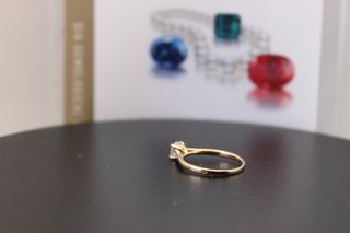 Anillo de Diamante Oro