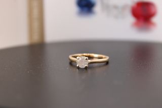 Anillo de Diamante Oro