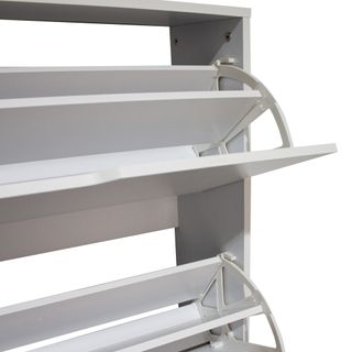 Zapatero blanco 2 puertas