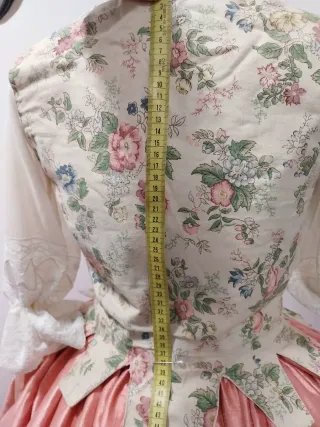 Justillo de algodón con estampado floral