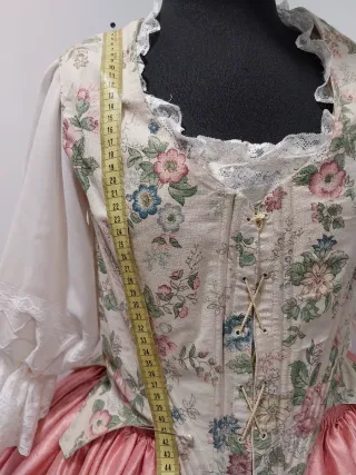 Justillo de algodón con estampado floral