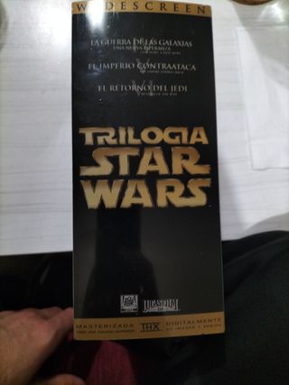 Trilogía Star Wars VHS Original