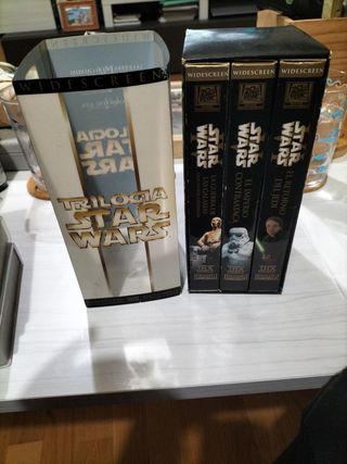 Trilogía Star Wars VHS Original