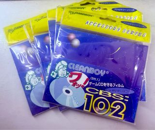 Kit Pellicole protettive per DVD CD-ROM CLEANBOY