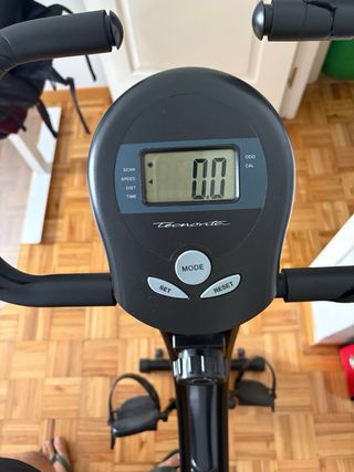 Bicicleta Estática Reclinada Negra